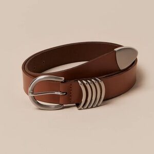 Lucky Brand Multiple Silver Keeper Belt Leather Western Cowgirl Festival